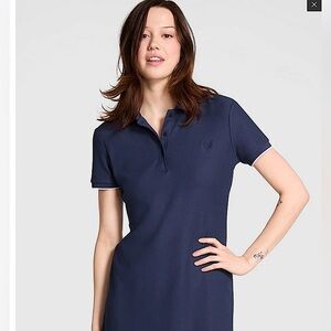 NWOT...Victoria Secrets’ Navy Blue Polo Dress Size Large